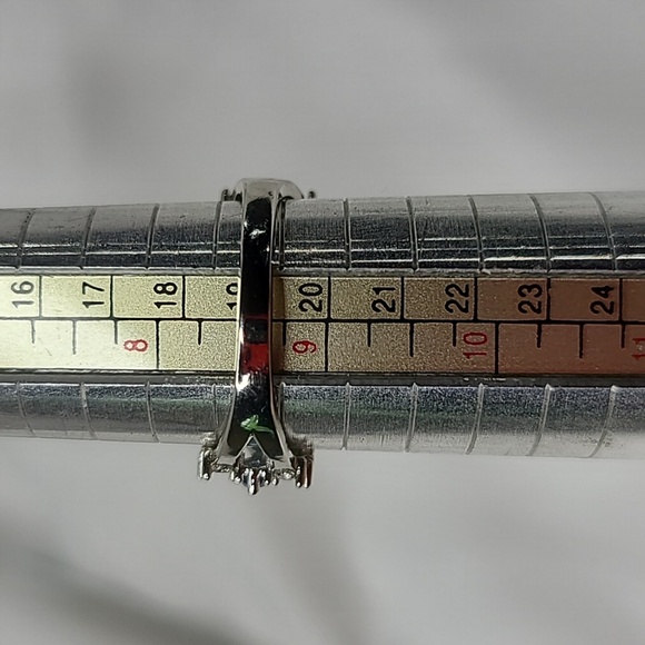 Blue Sapphire Statement Ring - Picture 10 of 10